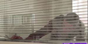 Horny Secretary Alexa Tomas Gets Fucked Hard On The Top Of The Table