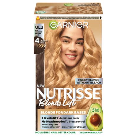 Köp Garnier Nutrisse Blonde Lift Permanent Hårfärg UL Honey Blonde