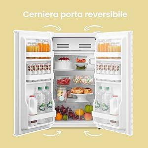 COMFEE' RCD93WH1(E) Frigorifero mono porta 93 L, controllo della ...