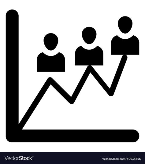 voting chart royalty  vector image vectorstock