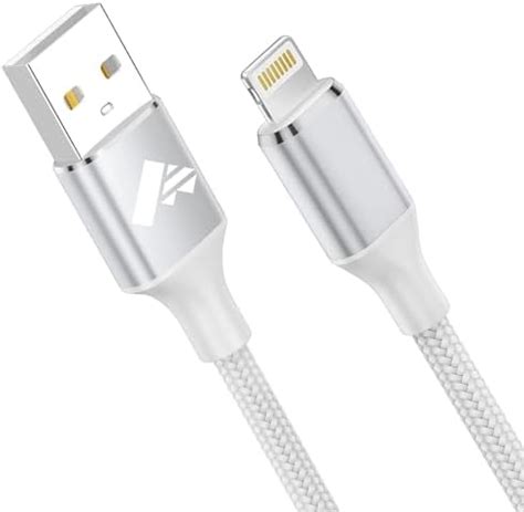 Raviad Cable Cargador Iphone Mfi Certificado M Cable Lightning