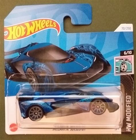 HOT WHEELS McLaren Solus GT Blue Modified Short Card C EUR PicClick FR