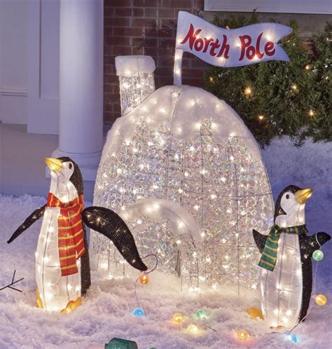 Penguin Outdoor Christmas Decorations