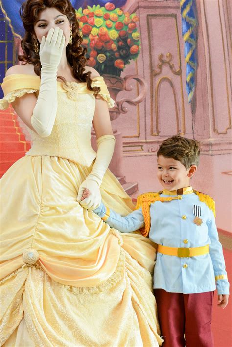 Even Princess Belle cannot handle all the cuteness of this little ...