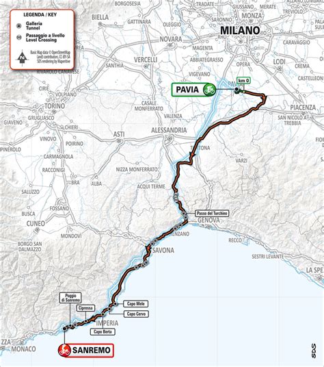 ミラノサンレモ2024の出場チームコース視聴方法を紹介サイクルロードレース