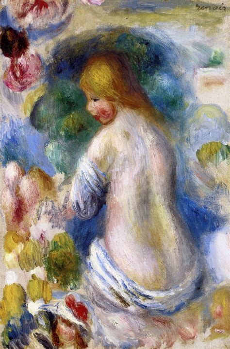 Womans Nude Torso By Pierre Auguste Renoir Artchive