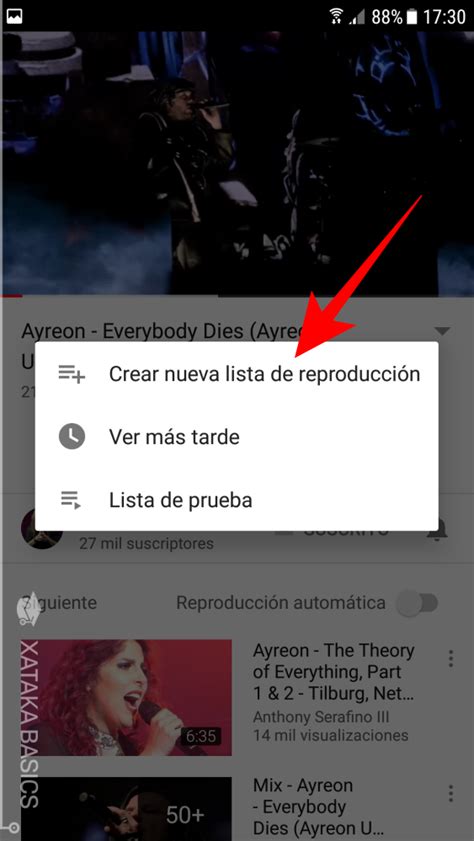 C Mo Crear Una Lista De Reproducci N En Youtube