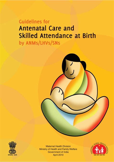 Guidelines For Antenatal Care And Skilled Attendance At Birth By Anms