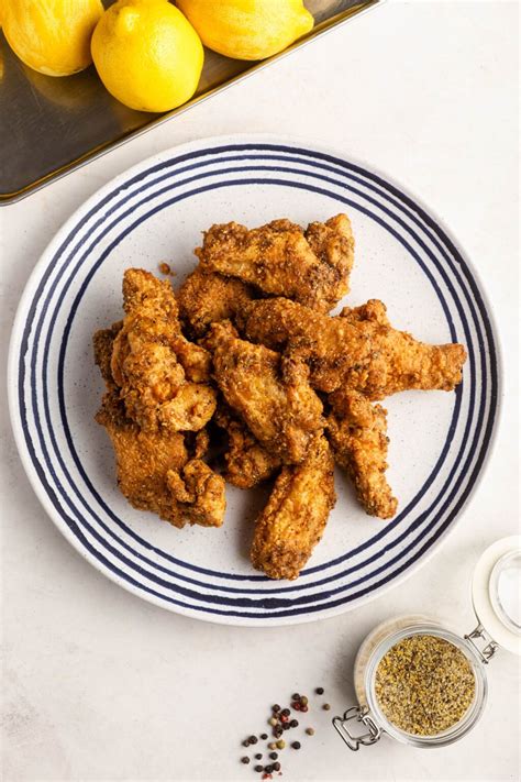 Lemon Pepper Chicken Wings - Cooks with Soul