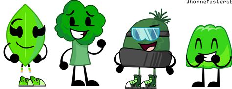 Green Characters Remake By Aquadiamondda On Deviantart