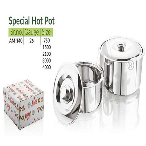 Silver Special Hot Pot At Best Price In Vasai Amit Metals