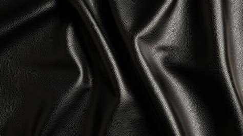 Black leather fabric | Premium AI-generated image