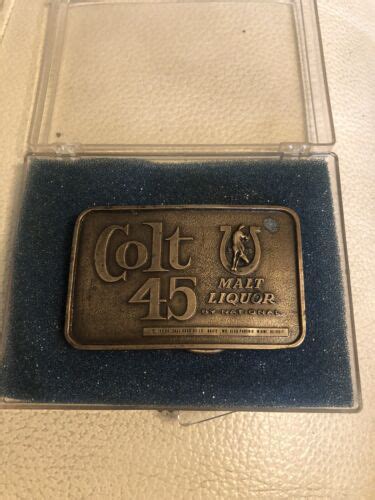 Vintage Colt 45 Belt Gem