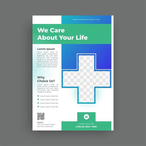 Medical brochure design template 5156026 Vector Art at Vecteezy