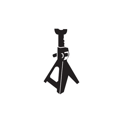Hydraulic Jack Icon Vector Illustration Design Template 17114047