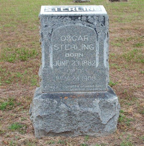 Oscar Price Sterling 1882 1908 Find A Grave Memorial