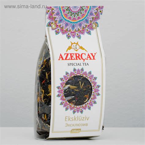 Чай AZERCAY эксклюзив 100 г. С цв.василька, сафлора, наготка/20 ...