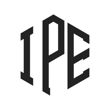 premium vector ipe logo design initial letter ipe monogram logo