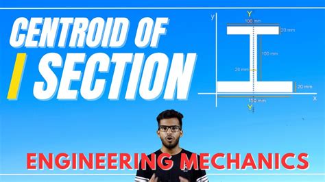 How To Find Centroid Of An I Section Engineering Mechanics Elements