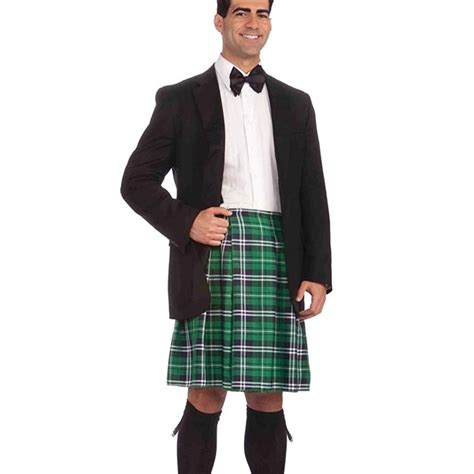St Patricks Day Kilt Green Tartan Kilt For Sale