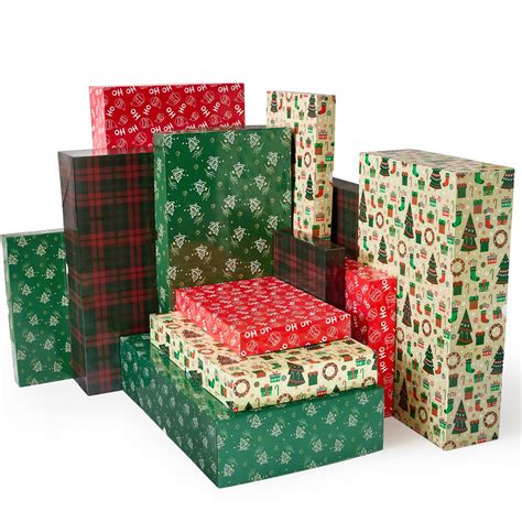 Amazon.com: YANGTE 12 Pack Large Christmas Boxes for Presents, Assorted