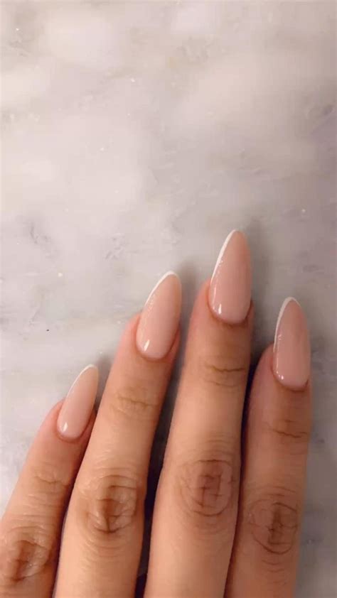 Neutral Nail Ideas Nail Inspo Summer Nails Natural Looking Nails Pale Pink Nude Nails