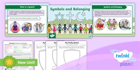 Religious Symbols And Belonging Lesson Pack Ks1 Re