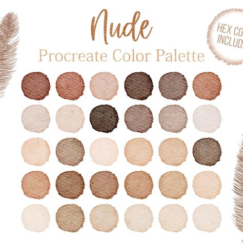 Nude Colors Art Etsy