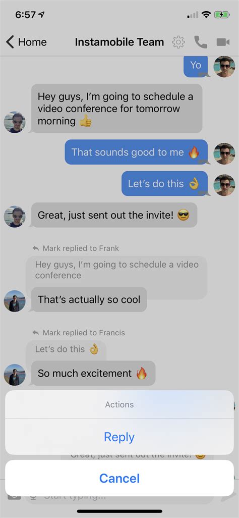 React Native Chat App Template with Backend | Download