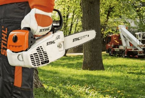 Бензопилы Stihl (Штиль) — устройство и модельный ряд