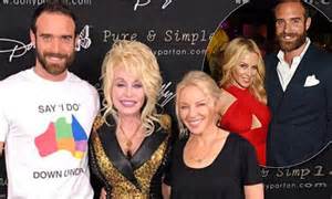 Dolly Parton Kylie Minogue And Joshua Sasse Campaign To Legalise Same Sex Marriage In Australia