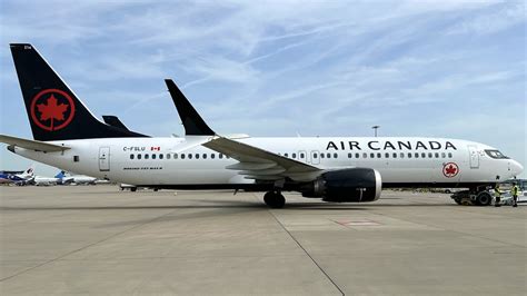 C Fslu Boeing B737 Max 8 Air Canada At London Heathrow David Flickr