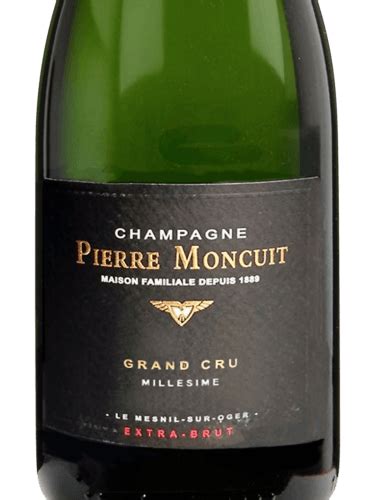 Pierre Moncuit Millésime Extra Brut Champagne Grand Cru Le Mesnil sur