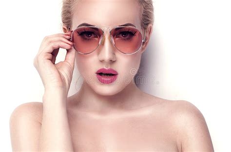 Naked Blonde Perfect Body Posing Camera Stock Photos Free Royalty Free Stock Photos From