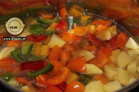 Paprika Kartoffel Suppe Ilaams Kochen Backen Genie En