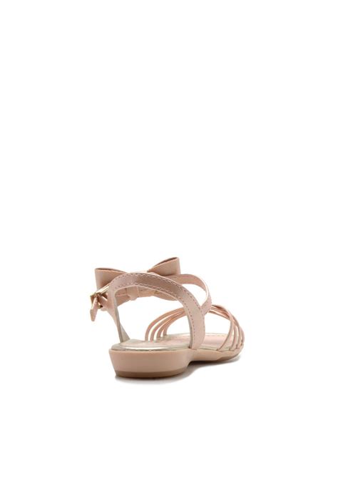 Sandália Pampili Menina Iss Nude Compre Agora Dafiti Brasil