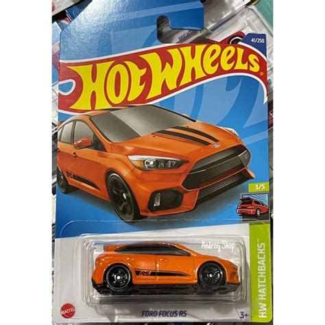 Hot Wheels Ford Focus RS Orange Shopee Philippines