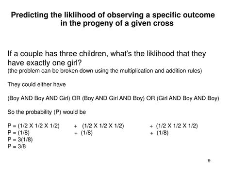 Ppt Sex Chromosomes Probabilities And Chi Squared Analysis In Genetic Inheritance Powerpoint
