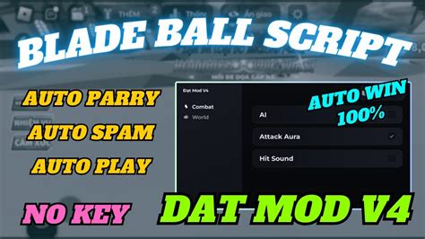 BLADE BALL SCRIPT AUTO PARRY AUTO SPAM AUTO WIN AUTO PLAY NO KEY