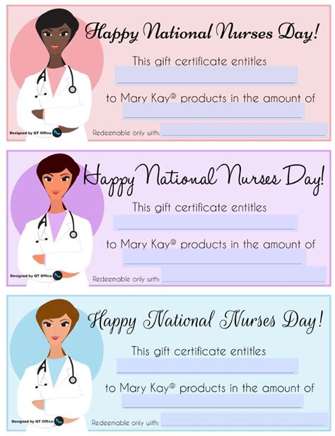 Mary Kay T Certificate Template