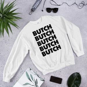 Butch Repeat Sweatshirt Dyke Lesbian Tomboy Outfit Butch Femme Style Tee Lgtbq Pride Queer