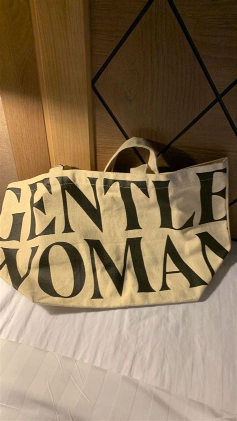 INSTOCKS GW GENTLE WOMAN CANVAS TOTE BAGS Women S Fashion Bags