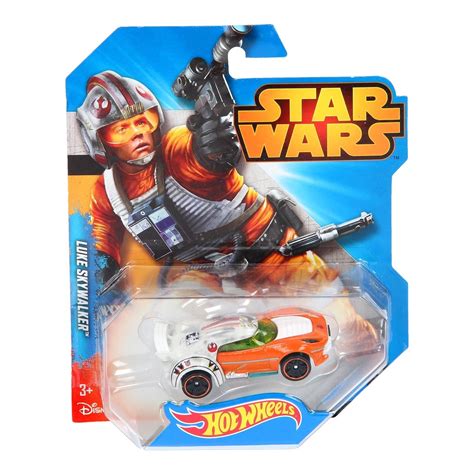 Luke Skywalker Star Wars Hot Wheels 2014 Character Cars CGW38