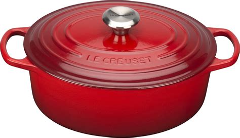 Le Creuset Cocotte Signature En Fonte Maill E Avec Couvercle Cm