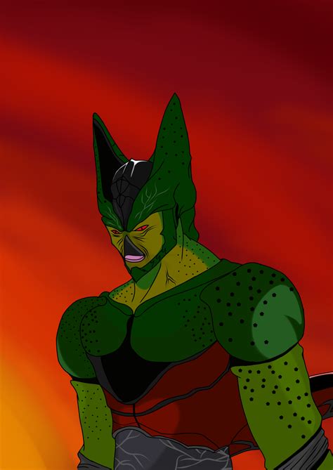 DRAGON BALL REBOOT CELL SAGA (CELL SECOND FORM) by ELEVIGOKU on DeviantArt