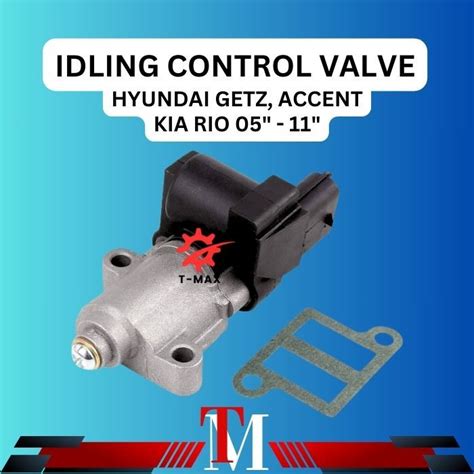 IDLING AIR CONTROL VALVE HYUNDAI ACCENT, GETZ, KIA RIO 2005" - 2011