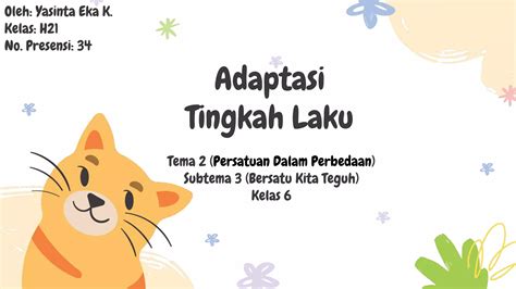 Materi Adaptasi Hewan Kelas 6 PPT