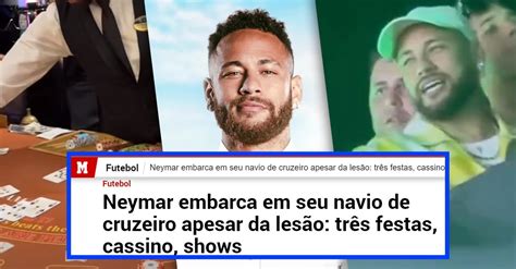 Cruzeiro De Neymar Vira Assunto Na Imprensa Internacional Famosos E