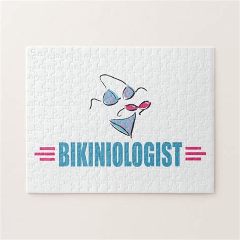 Funny Swimwear Bikini Jigsaw Puzzle Zazzle