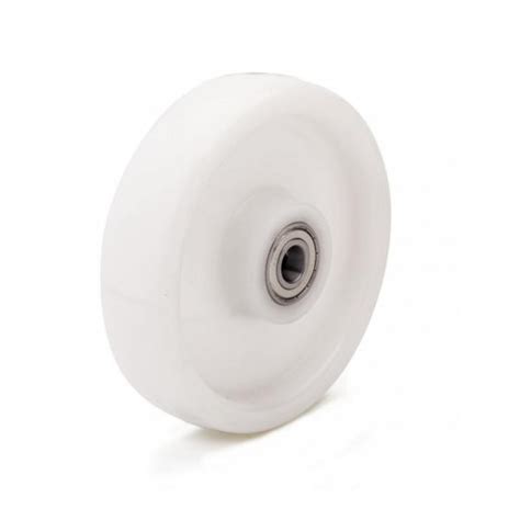 Колесо рулевое 180х50 мм (полиамид) для гидравлической тележки (рохли ...